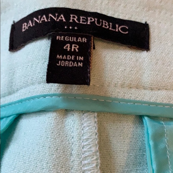 Banana Republic Aqua Shorts size 4 regular - Picture 3 of 3
